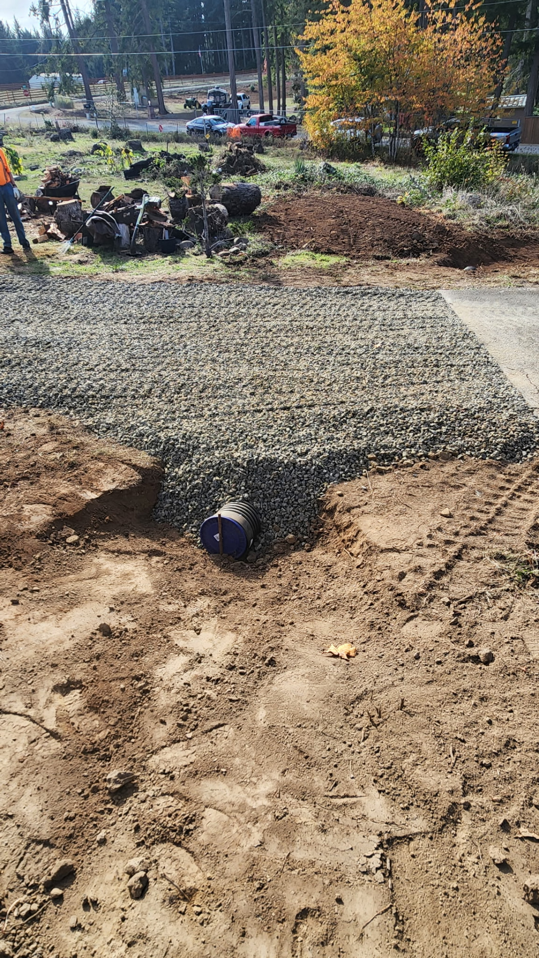 Culvert & gravel crossing
